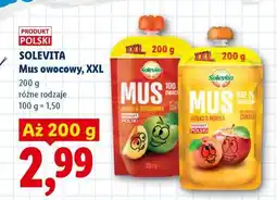 Lidl SOLEVITA Mus owocowy, XXL oferta