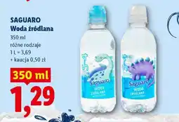 Lidl SAGUARO Woda źródlana oferta