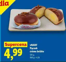 Lidl VNARF Pączek crème brûlée oferta