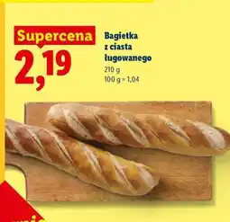 Lidl Bagietka z ciasta ługowanego oferta