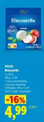 Lidl PILOS Mozzarella oferta