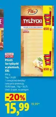 Lidl PILOS Ser tyłżycki w plastrach, XXL oferta