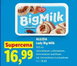 Lidl ALGIDA Lody Big Milk oferta