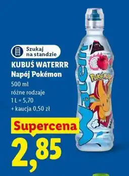 Lidl KUBUŚ WATERRR Nápoj Pokémon oferta