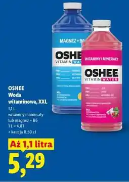 Lidl OSHEE Woda witaminowa, XXL oferta