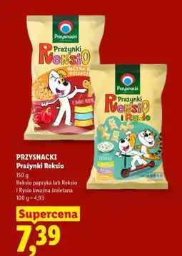 Lidl PRZYSNACKI Prażynki Reksio oferta