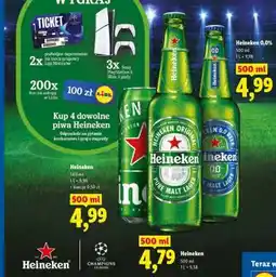 Lidl Heineken oferta