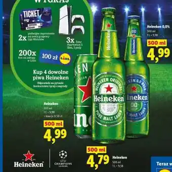 Lidl Heineken oferta