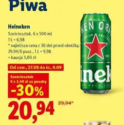 Lidl Heineken oferta