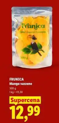 Lidl FRUNICA Mango suszone oferta