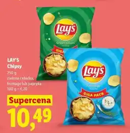Lidl LAY’S Chipsy oferta