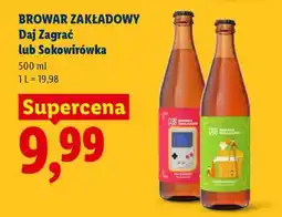 Lidl BROWAR ZAKŁADOWY Daj Zagrać lub Sokowirówka oferta