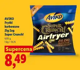 Lidl AVIKO Frytki karbowane Zig Zag Super Crunch oferta