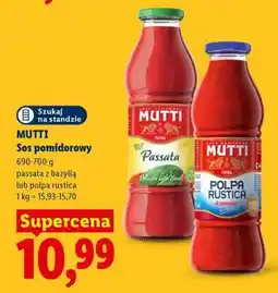 Lidl MUTTI Sos pomidorowy oferta