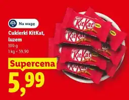 Lidl Cukierki KitKat, luzem oferta