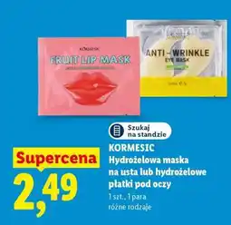 Lidl KORMESIC Hydrożelowa maska oferta