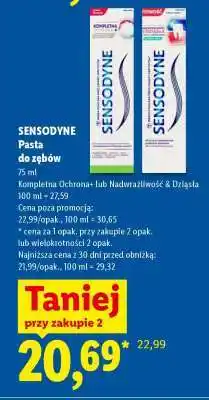 Lidl SENSODYNE Pasta do zębów oferta