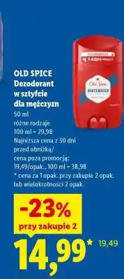 Lidl OLD SPICE Dezodorant w sztyfcie dla mężczyzn oferta