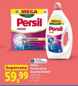 Lidl Persil Proszek lub żel do prania kolorów oferta