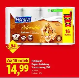 Lidl FLORALYS Papier toaletowy 3-warstwowy, XXL oferta