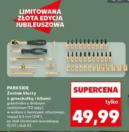 Kaufland PARKSIDE Zestaw kluczy z grzechotką i bitami oferta