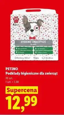 Lidl PETINO Podkłady higieniczne dla zwierząt oferta