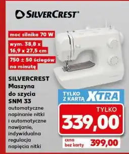 Kaufland SILVERCREST Maszyna do szycia SNM 33 oferta
