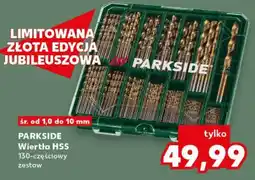 Kaufland PARKSIDE Wiertła HSS 130-częściowy zestaw oferta