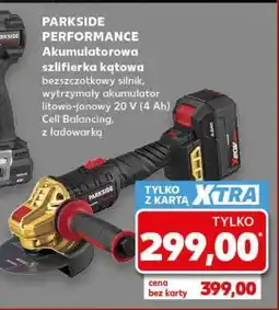Kaufland PARKSIDE PERFORMANCE Akumulatorowa szlifierka kątowa oferta