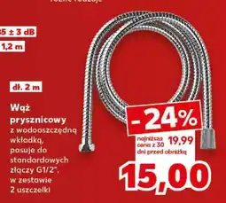 Kaufland Wąż prysznicowy oferta