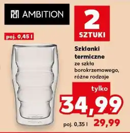 Kaufland Szklanki termiczne oferta