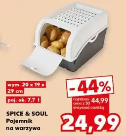 Kaufland SPICE & SOUL Pojemnik na warzywa oferta