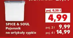 Kaufland SPICE & SOUL Pojemnik na artykuły sypkie oferta