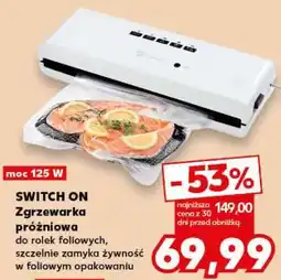 Kaufland Switch On Zgrzewarka próżniowa oferta