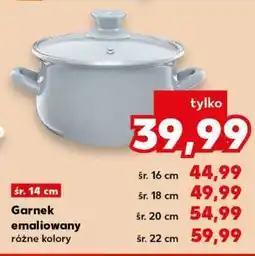 Kaufland Garnek emaliowany oferta