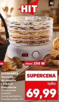 Kaufland ESPERANZA Suszarka do owoców i warzyw Delicatesse oferta