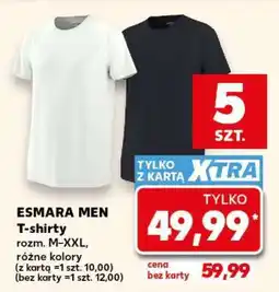 Kaufland ESMARA MEN T-shirty oferta
