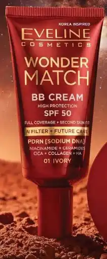 Hebe Eveline Cosmetics Wonder Match krem BB z SPF50 oferta