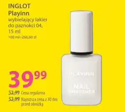Hebe INGLOT Playinn wybielający lakier do paznokci 04 oferta