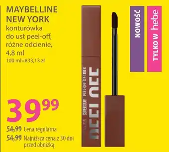 MAYBELLINE NEW YORK konturówka do ust peel-off