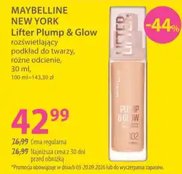 Hebe MAYBELLINE NEW YORK Lifter Plump & Glow oferta