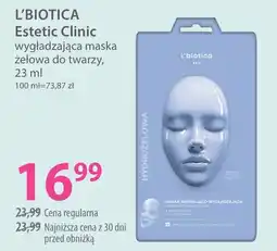 Hebe L'BIOTICA Estetic Clinic wygładzająca maska żelowa do twarzy oferta