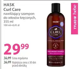 Hebe HASK Curl Care nawilżający szampon do włosów kręconych oferta