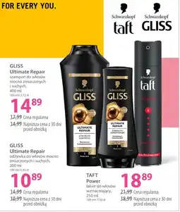 Hebe GLISS Ultimate Repair szampon do włosów mocno zniszczonych i suchych oferta