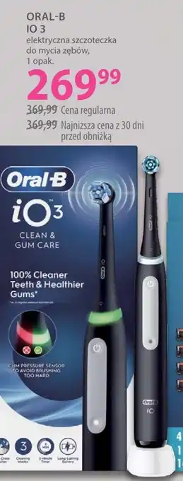Hebe Oral-B IO 3 elektryczna szczoteczka do mycia zębów oferta
