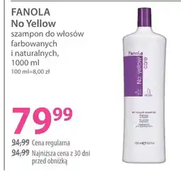Hebe FANOLA No Yellow szampon do włosów farbowanych i naturalnych oferta