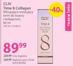 Hebe CLIV Time 8 Collagen liftingująco-tonizujący krem do twarzy z kolagenem oferta