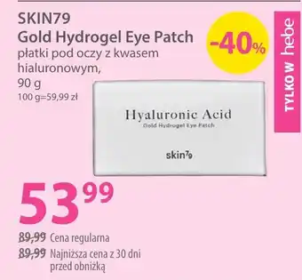 SKIN79 Gold Hydrogel Eye Patch