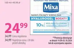 Hebe Mixa Nawilżający krem 24H Hyalurogel Bogaty oferta