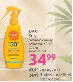 Hebe DAX Sun rodzinnna emulsja ochronna z SPF50 oferta